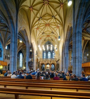 Monastery church, Bebenhausen Abbey, former Cistercian abbey, monastery complex, interior, OT