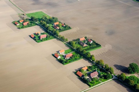 Germany, Europe, Mecklenburg, Western Pomerania, landscape, nature, agriculture, village, field,