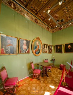 Painting collection, Hohenzollern Castle, ancestral home of the House of Hohenzollern, interior,