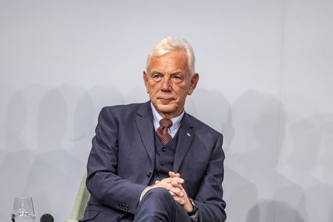 Harry Mergel (SPD), Lord Mayor of Heilbronn. ground-breaking ceremony ceremony for the Artificial