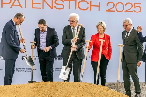 Ground-breaking ceremony ceremony for the Innovation Park for Artificial Intelligence (IPAI) in