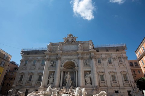 Trevi Fountain (Fontana di Trevi), Rome, Italy