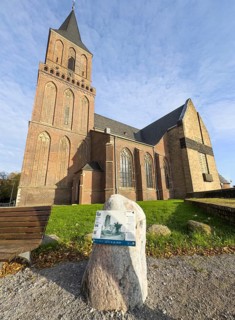 St. Martini Catholic Church in Emmerich on the banks of the Rhine, Emmerich, Lower Rhine, North