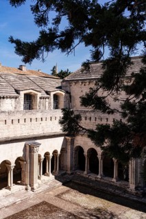 Cloister at St. Trophime Abbey, Arles, France