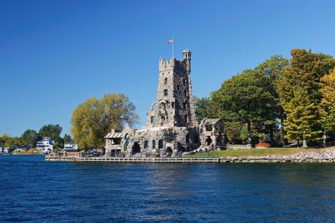 Boldt Castle, Alster Tower, Saint Lawrence River, Thousand Islands, Province of Ontario Canada, New