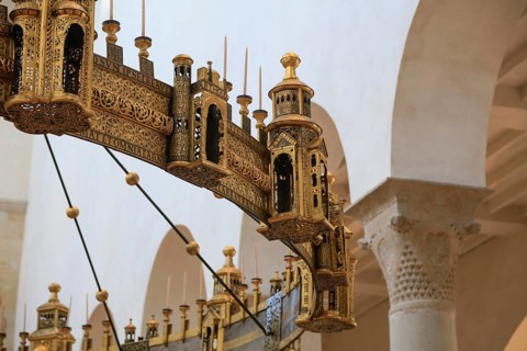 Hezilo chandelier, Hildesheim Cathedral or High Cathedral Church of St. Mary's Ascension in