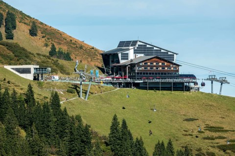 Gipfelstation Fellhornbahn, Fellhorn, Oberstdorf, Oberallgäu, Allgäu, Bavaria, Germany