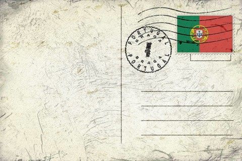 Portugal Braga Round Seal Map Design