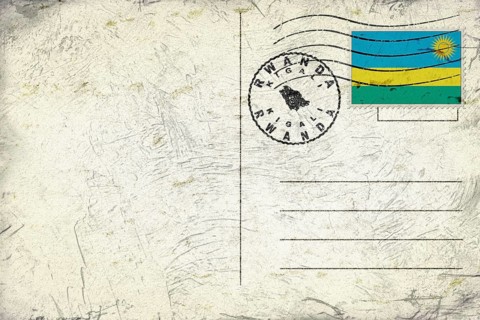 Rwanda Kigali Round Seal Map Design