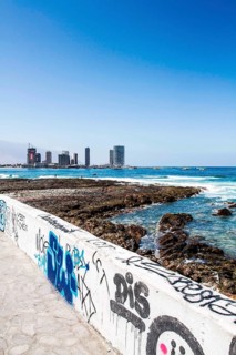 Cavancha Beach (Playa Cavancha). Iquique, Tarapaca Region, Chile. 21.11.15