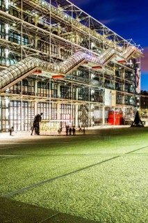 Georges Pompidou Center (Centre Georges Pompidou). Paris, France. 01.01.13