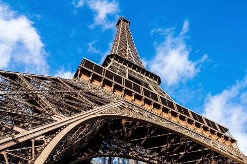 Eiffel Tower (Tour Eiffel). Paris, France. 30.12.12