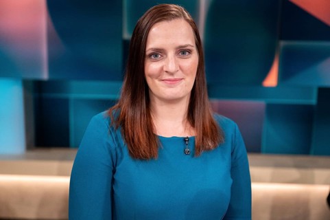 Jennifer Kuschel at hard but fair at rising prices, 20.10.2025, Cologne, WDR, Alexander Franz