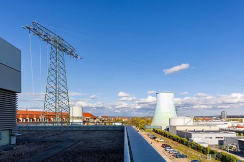 The Nossener Brücke CHP plant is a power plant in Dresden's Löbtau-Nord district that went into