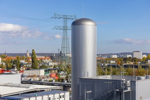 The Nossener Brücke CHP plant is a power plant in Dresden's Löbtau-Nord district that went into