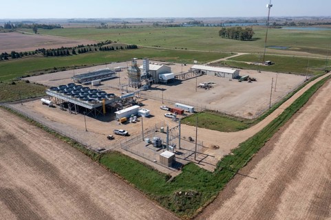 Garvin, Minnesota - Otherwise wasted energy from hot exhaust at eight compressor stations along the