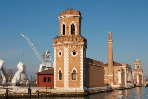 Arsenal - Armoury of Venice and monument Constraction of bridges, Venice, Italy
