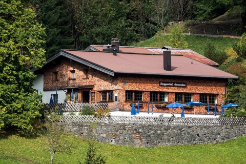 Berggasthof Gerstruben in the historic mountain farming village of Gerstruben, Oberstdorf, Allgäu