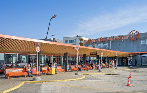 Tallinna Bussijaam Bus Station, Tallinn, Estonia