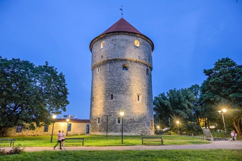 Kiek in de Kök Museum and Bastion, City Wall, Old Town, Tallinn, Estonia