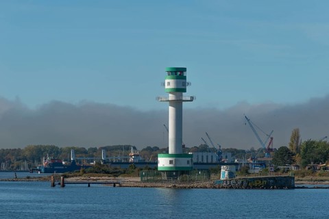 State capital Kiel, industry and shipyards in the Friedrichsort district, LINDENAU Werft GmbH,