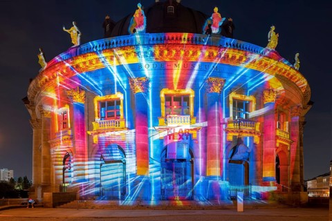 Festival of Lights Berlin 2021 Bode Museum Berlin Germany