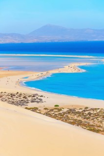 Sotavento Beach, Jandia, Fuerteventura, Canary Islands, Spain