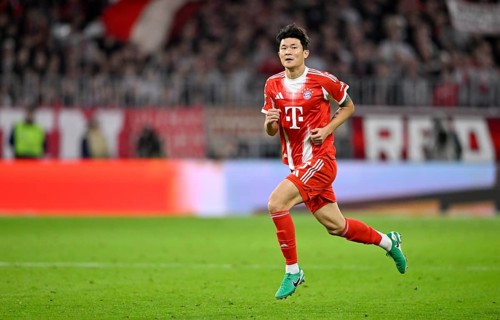 Min-jae Kim FC Bayern Munich FCB (03) German Classico, FC Bayern Munich FCB versus Borussia