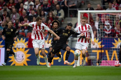 Dominique Heintz (1.FC Cologne, defense, #3), Chrislain Matsima (FC Augsburg, defense, #5),