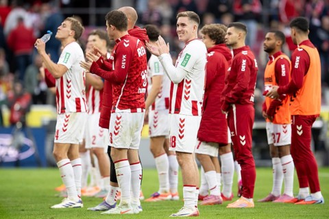 Dominique Heintz (1.FC Cologne, defense, #3), Isak Joannesson (1.FC Cologne, midfield, #18), Timo