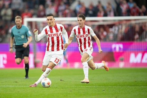 Said el Mala (1.FC Cologne, Midfield, #13), Jakub Kaminski (1.FC Cologne, Midfield, #16), COLOGNE,