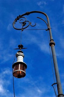 Light antique Manaus, Amazonas, Brazil