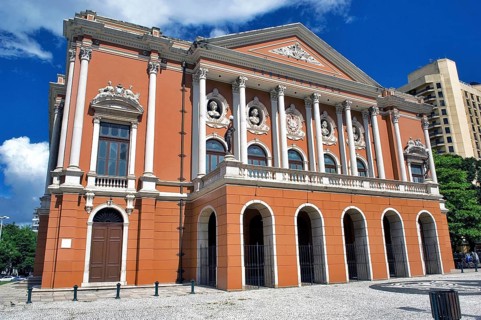 Teatro da Paz, Praça da República, Belém, Pará, Brazil