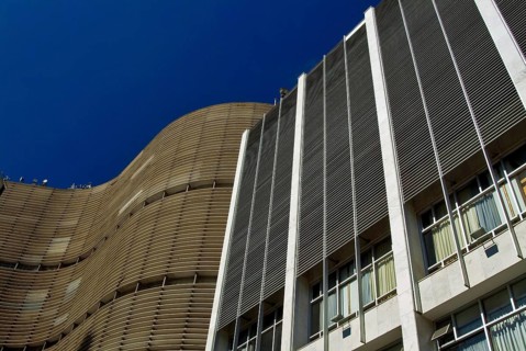 Building Copan, Oscar Niemeyer, São Paulo, Brazil