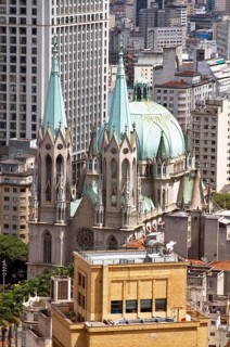 Praça da Sé, Catedral da Sé, São Paulo, Brazil