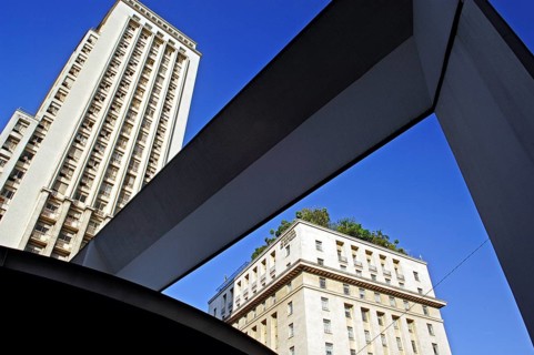 Square of the Patriarch, Porch of Paulo Mendes da Rocha, São Paulo, Brazil