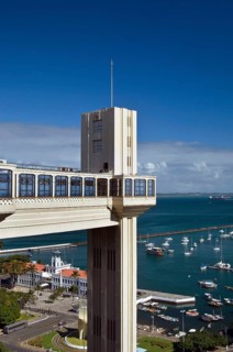 Elevador Lacerda, Baia de Todos os Santos, Salvador, Bahia, Brazil