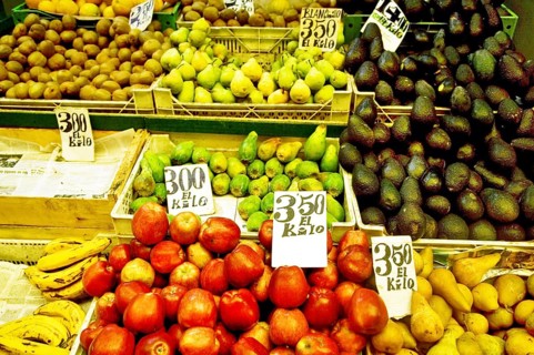 Cardonal Market, Barrio de Amendral, Valparaiso, Chile