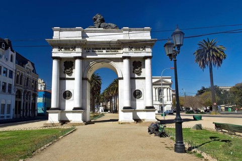 British Arc, Brasil Avenue, Valparaiso, Chile
