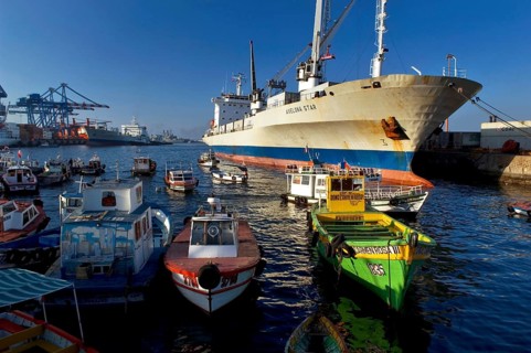 Port of Valparaiso, Valparaiso, Chile