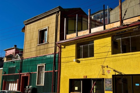 Houses, Concepción, Valparaiso, Chile
