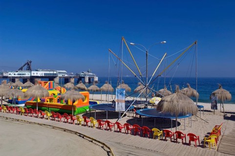 San Martin Avenue, Muelle Vergara, El Sol Beach, Viña Del Mar, Chile