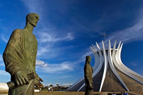 Cathedral Metropolitana de Brasília, Brasília, DF, Brazil