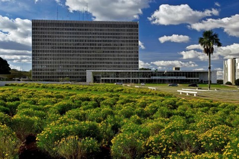 Buriti Palace, Buriti Square, Brasília, DF, Brazil