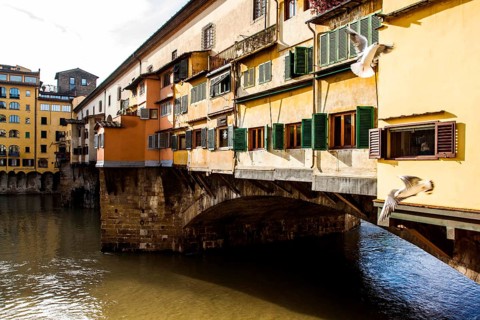 Ponte Vecchio (Old Bridge). Florence, Province of Florence, Italy
