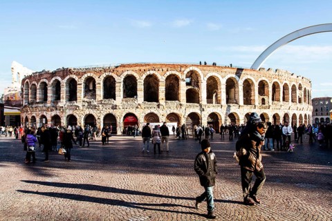 Verona, Province of Verona, Italy. 07.12.2012