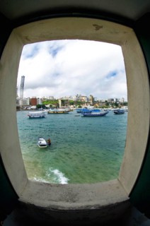 São Marcelo and Nossa Senhora do Pópulo Fort, Salvador, Bahia, Brazil