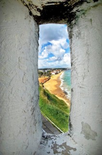 Fort of Monte Serrat (São Felipe), Todos os Santos Bay, Salvador, Bahia, Brazil