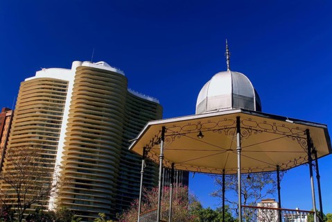 Niemeyer Building, Copanzinho, Liberdade Square, Obra de Osca Niemeyer, Belo Horizonte, Minas