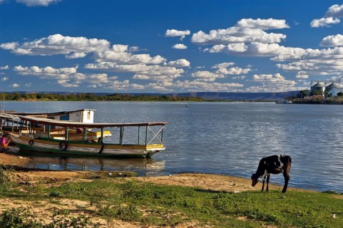 Boats, São Francisco River, Ibotirama, Bahia, Brazil